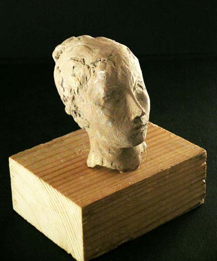 Raffaello Arcangelo Salimbeni, head of a woman